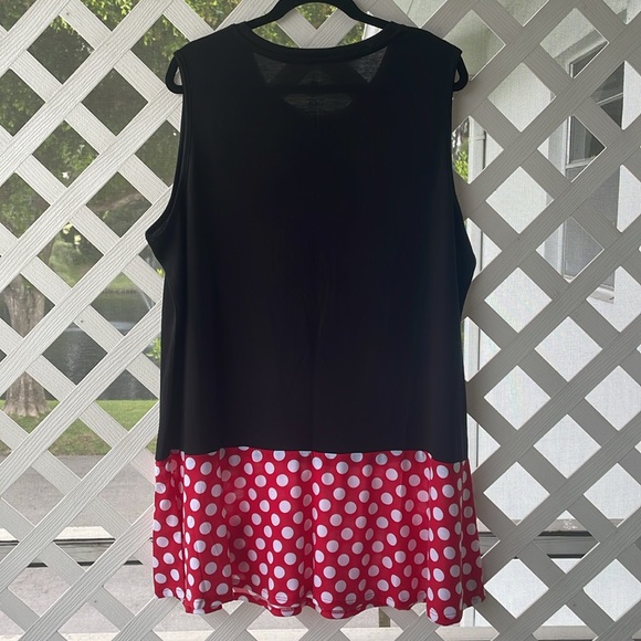 NWOT DisneyParks Minnie Mouse Sleeveless Cosplay Tunic - Picture 3 of 7